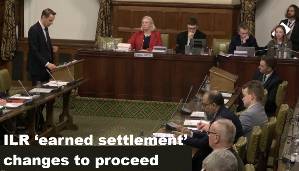 ILR Debate: Minister hints earned settlement model to proceed and will apply to existing migrants without ILR