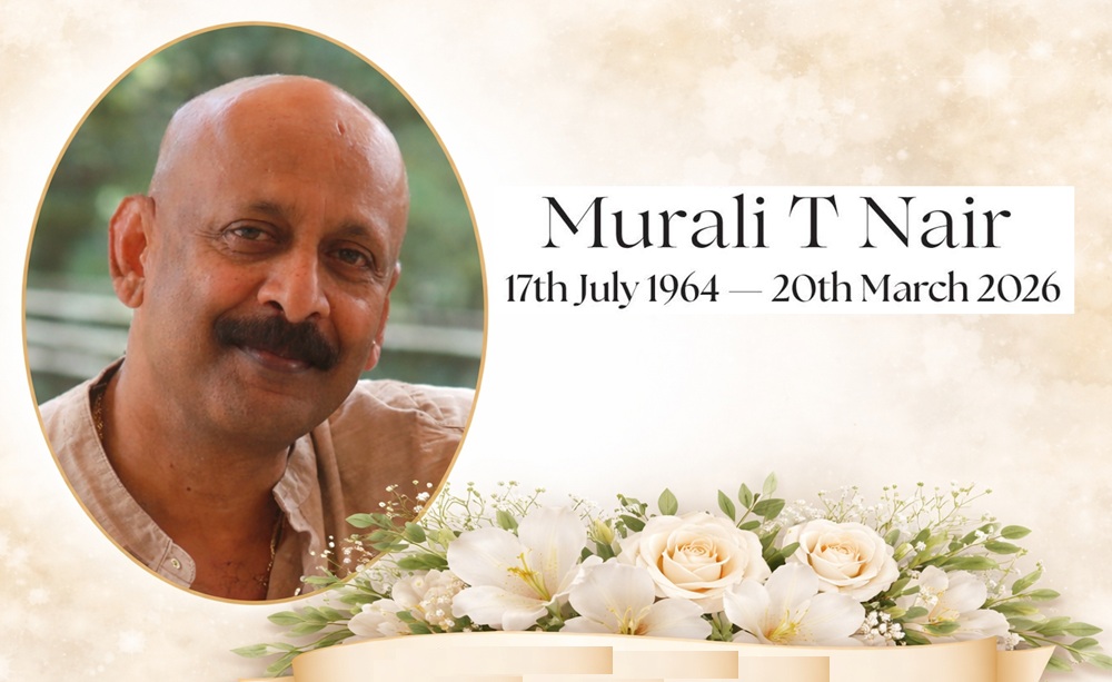 Croydon Resident Murali T Nair Passes Away in Sleep