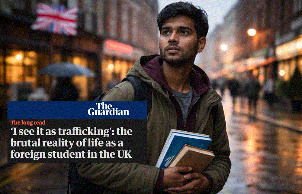 ‘I see student recruitment as trafficking’: the harsh reality for international students in UK