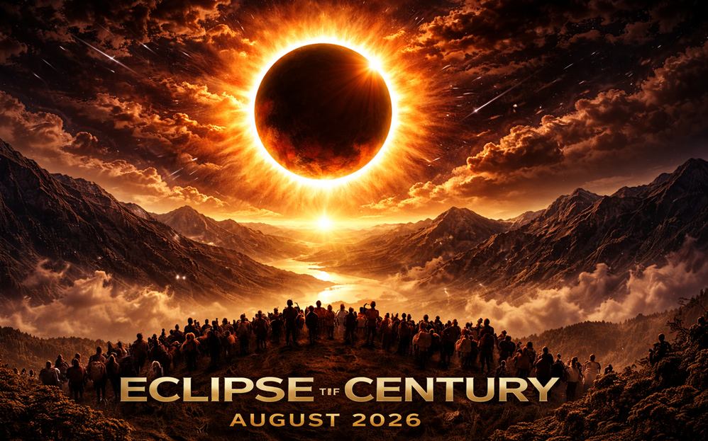 പകൽ വെളിച്ചം 6 മിനിറ്റ് അപ്രത്യക്ഷമാകും! ‘നൂറ്റാണ്ടിന്റെ സൂര്യഗ്രഹണം’ എത്തുന്നു