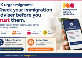 UK Urges Migrants to Verify Immigration Advisers Before Seeking Help And Advice