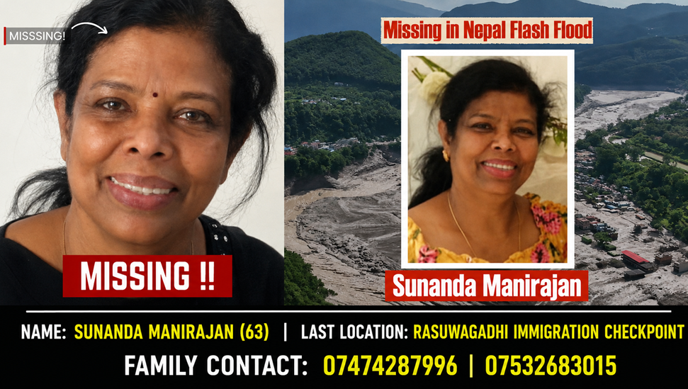 UK Malayali Woman From Kollam Still Missing After Nepal Floods; Family Waits Anxiously for Good News